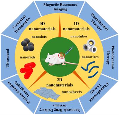 Low-dimensional nanomaterials as an emerging platform for cancer diagnosis and therapy